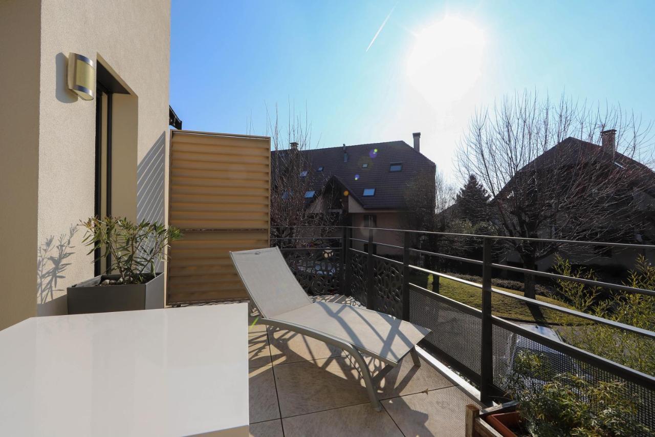 Les Choucas - Appartement Duplex Lumineux Avec Parking Άννεσι Εξωτερικό φωτογραφία