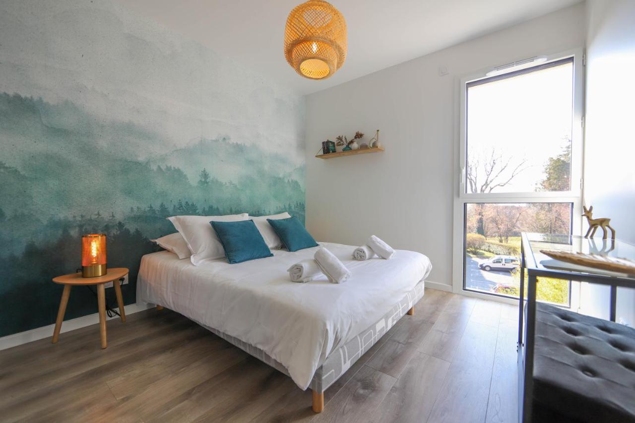 Les Choucas - Appartement Duplex Lumineux Avec Parking Άννεσι Εξωτερικό φωτογραφία