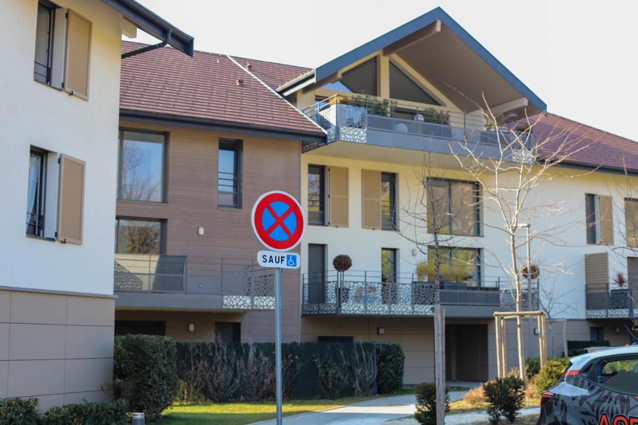 Les Choucas - Appartement Duplex Lumineux Avec Parking Άννεσι Εξωτερικό φωτογραφία